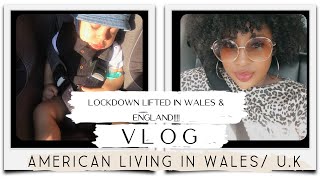 Freedom!..Some Restrictions Lifted In Wales &amp; England:American Living In Wales Vlogs