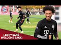 Leroy Sané is back in team training