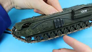 Tamiya 1/35 Churchill MK.VII Step by Step Full Build Video, Part 2