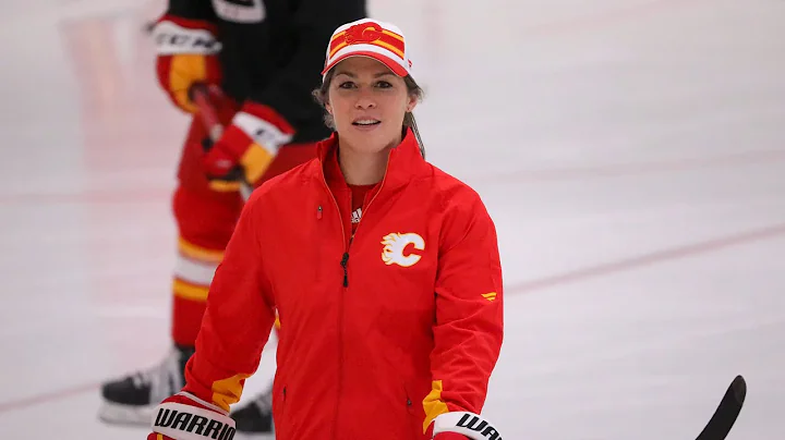 Rebecca Johnston joins Flames at Development Camp