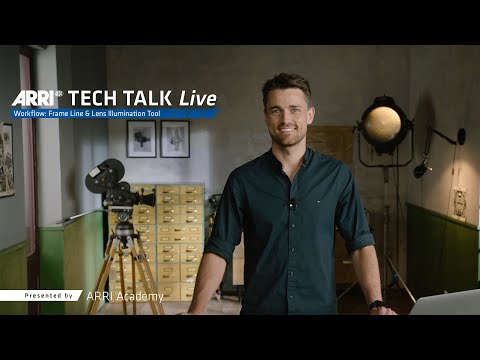 ARRI TECH TALK Live: Workflow: Frame Line & Lens Illumination Tool // German Version