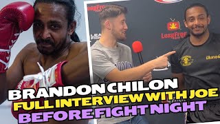 “The closest thing to Dazn or Matchroom Boxing Show this is it” Brandon Chilon with Joe Turner