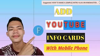 How To Add Cards To Youtube Video 2020 Using Android Phone 