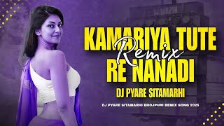 kamariya Tute Re Nanadi - Dj #Remix Song Dj Pyare Sitamarhi - New #Bhojpuri song 2025 Toing Bass