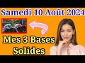 Samedi 10/08 Pronostics Quinté + PMU: Découvrez mes Bases Incontournables + Chevaux de Complément|