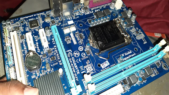 How To Repair Restart Problem Tips and Trick In Gigabyte GA B75M-D3V By Tanvir Computer & Scientist - 天天要闻