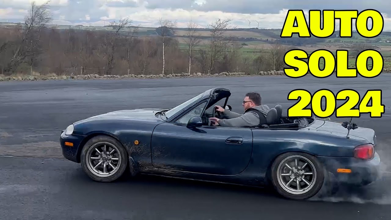 Forrestburn Autosolo - 2024 Season Begins! Mazda MX5 racing.. - YouTube