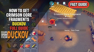 Hoe krijg je Crimson Core Fragments? Escape From Duckov Snelle handleiding