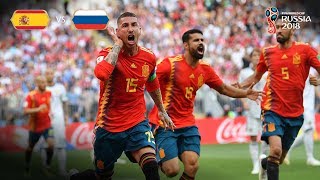 Spain Goal v Russia - MATCH 51