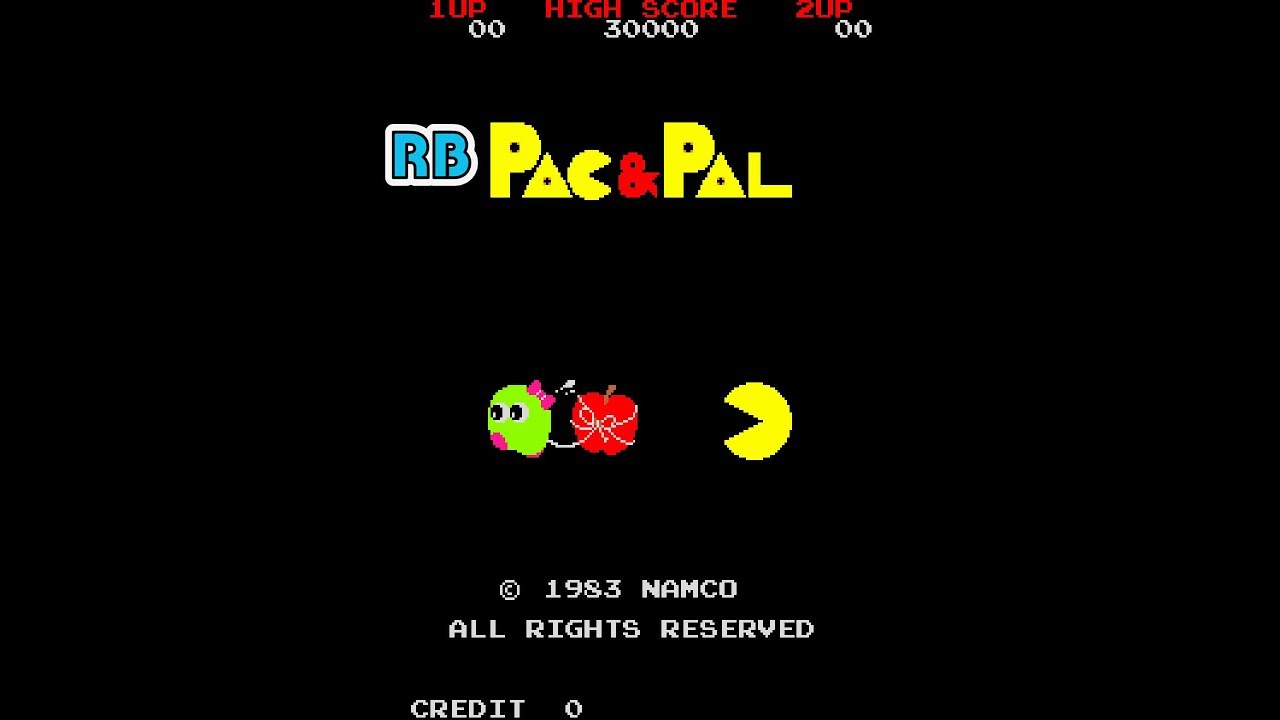 1983 [60fps] Pac & Pal DEMO - YouTube