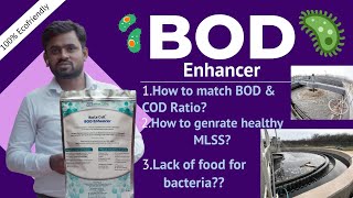 How to match BOD & COD Ratio in your wastewater treatment plant? Explained by Amit, Amalgam Biotech.
