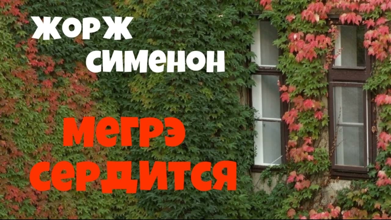 Жорж Сименон.Мегрэ сердится.Детектив.Аудиокниги полностью.Читает актёр Юрий Яковлев-Суханов.