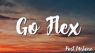 Go Flex -  Post Malone  ( Lyrics)