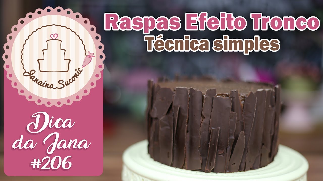 Dica da Jana #206 Raspas Efeito Tronco Por Janaina Suconic