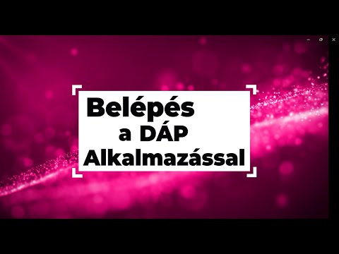Belépés a DÁP Alkalmazással | Telekom HU