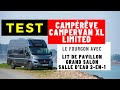 Essai camprve campervanxl limited