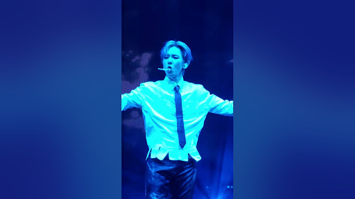 BAEKHYUN - Underwater [4K] ⁨@baekhyun Reverie Tour in Berlin