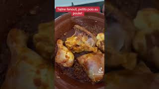 Tajine Aux Poulet Pes Pois Et Fenouil