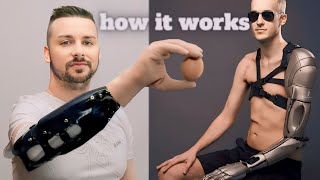 How bionic arms (hand) works. bionic hand arms #bionics #ai