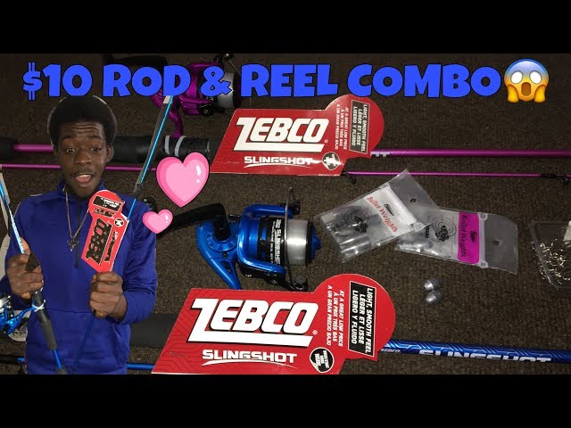 Fishing Rod and Reel COMBO ONLY $10 - ZEBCO 