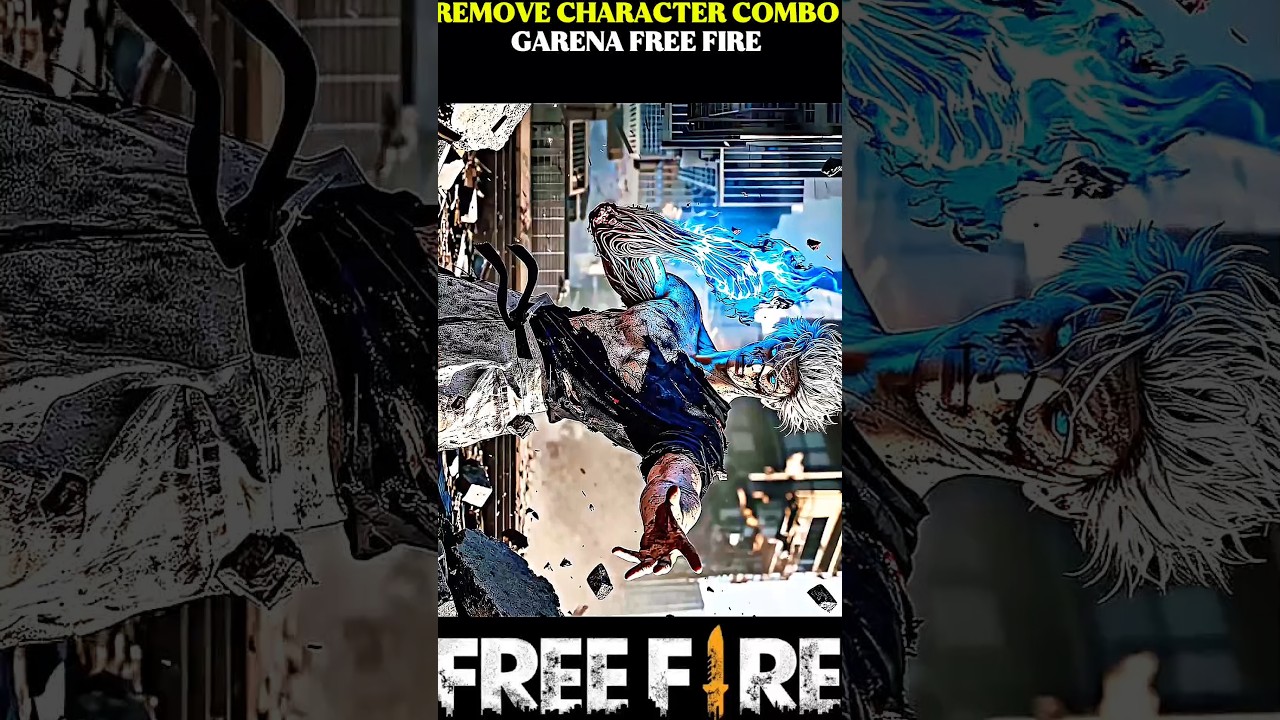Free Fire Remove Character🔥!! 3 Character Youtuber 😀!!?Free Fire।। Trending Short 🔥!??