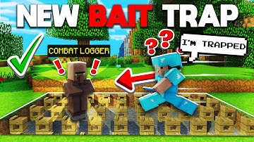 *NEW* Combat Logger BAIT TRAP! - Minecraft HCF