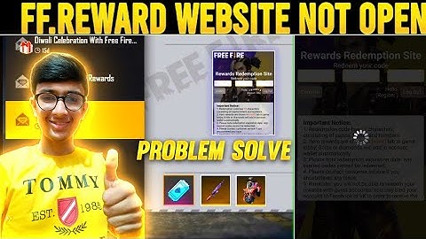 FREE FIRE REDEEM WEBSITE NOT OPENING PROBLEM SOLVE || FREEFIRE REDEEMCODE WEBSITE NOT OPEN