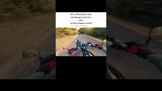Hope He Won’t Start Friendly Fire 🥀 #shortvideo #bikelife