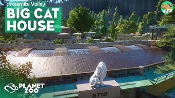 BIG CAT House revamp - Lions, Cheetahs & leopard - Yosemite Valley Zoo - Planet Zoo Speedbuild