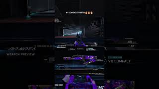 NEW VX COMPACT LOADOUT is *INSANE* (Best VX COMPACT Class Setup) #shorts