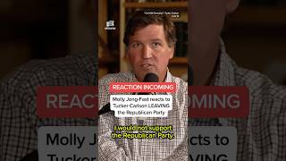 Molly Jong-Fast reacts to Tucker Carlson LEAVING the Republican Party