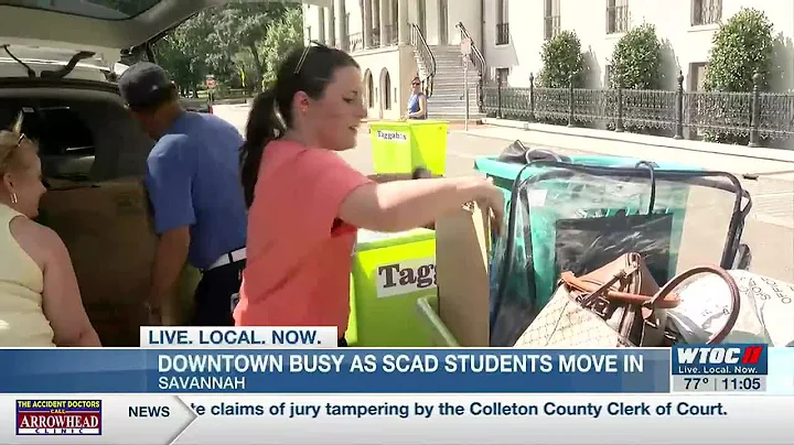 SCAD students moving back in ahead of return to class