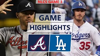 Atlanta Braves Vs. Los Angeles Dodgers Highlights | NLCS Game 3 (2021) Atlanta Braves Vs. Los Angeles Dodgers Highlights | NLCS Game 3 (2021)