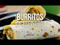 Burritos de Espinaca Saludables!