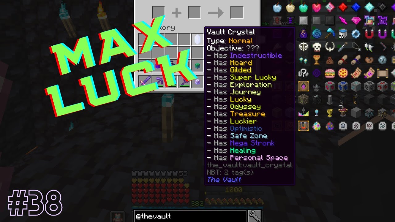 MAX LEVEL LUCK AND POSITIVE MODIFIER ONLY VAULT [Vault Hunters Plus Episode 38]