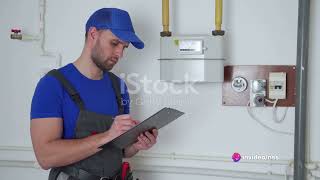 LPG gas meter installation process