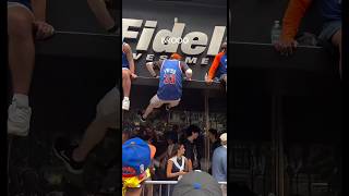 Knicks Fan Won’t Be Trying That Again 💀 #nba #knicks #shorts