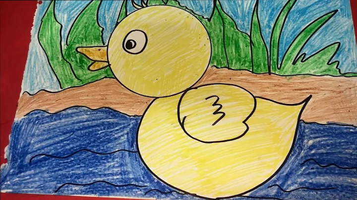 Truyện cổ tích Vịt con xấu xí - The Ugly Duckling - Vẽ con vịt với hình tròn - How to draw duck