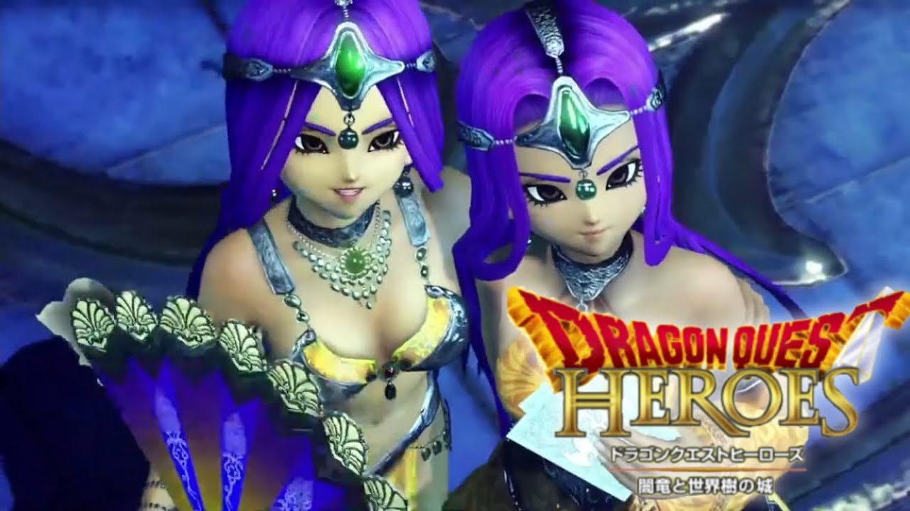 Dragon Quest Heroes 2] Ah, she's beautiful and her clothes are