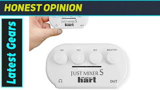 Maker hart JUST Mixer S: Best Portable Mini Mixer for On-The-Go Audio!