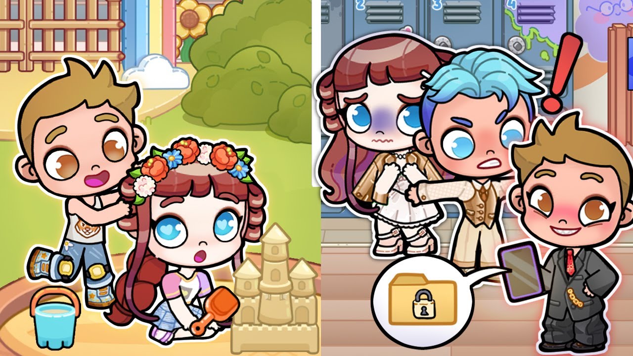 Мой лучший друг детства спас меня от моего парня 💔😱 | История мира Аватара