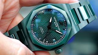 [Stunning] Girard Perregaux Laureato Aston Martin Ceramic Green L.E 81010-32-3081-1CX | 0982298881 Girard Perregaux Aston Martin