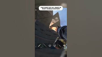 First ever raid on Rust Mobile part 1 #shorts #rust #rustgame #rustraid #rustclips #raid