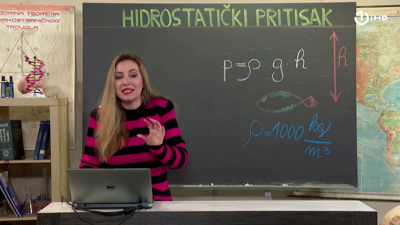 Domaća zadaća za 8. razred: Fizika - Hidrostatički pritisak