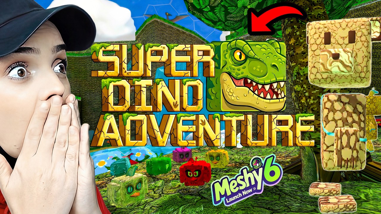 SÜPER AYI DİNOZOR ÇAĞINA GİRDİ! 😱🦖(Meshy AI)