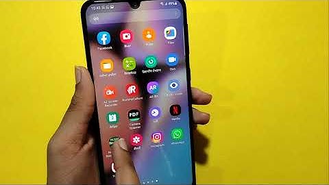 How to set language in Samsung galaxy A10s | language change kaise kare | language setting