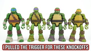 I Pulled the Trigger on the 2012 TMNT Bootleg Figures! (CD TOYS AliExpress Order)