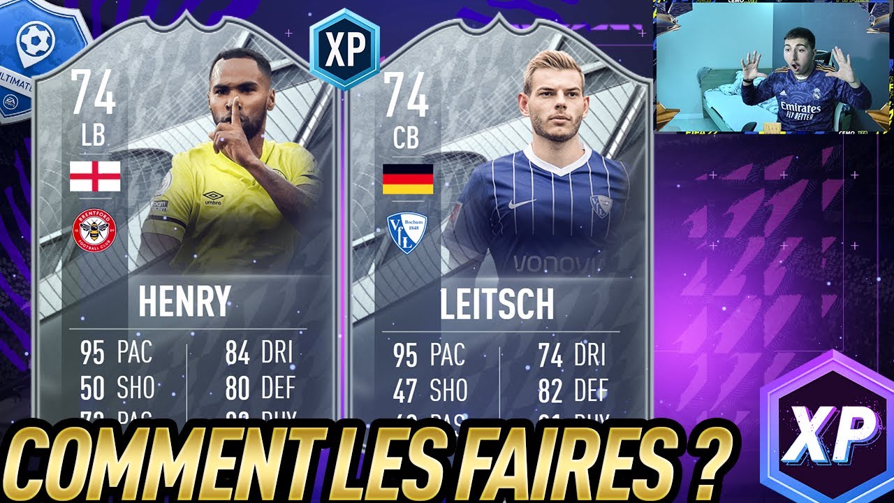 FIFA 22 :COMMENT FAIRE LES DEUX MONSTRE EN DEFENSE  { MAXIM LEITSCH} + {RICO HENRY} STARS ARGENT