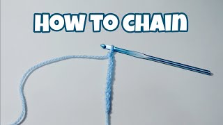 How to Crochet a Chain