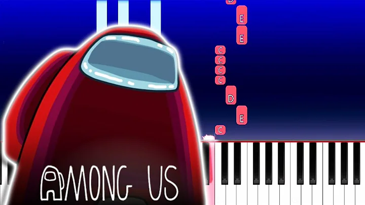 Among Us Animation - Act So Sus (Song by Shawn Christmas) (Piano Tutorial)